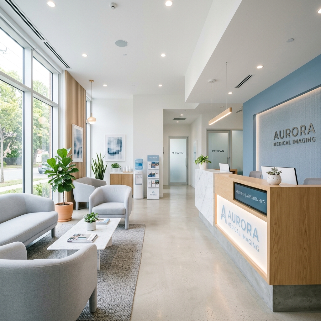 Interno dello studio radiologico Santini